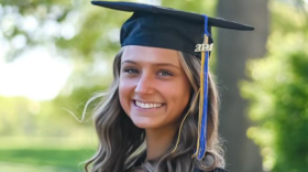 Hadley Duvall, a recent graduate of Midway University, is appearing in an battleground states ad on behalf of the Biden-Harris campaign that criticizes the Trump-Vance ticket on abortion.