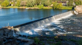 Winchester Dam on the North Umpqua River.