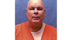 This image provided by the Florida Department of Corrections shows James Phillip Barnes. The Florida man is set to be executed Thursday, Aug. 3, 2023 after dropping all appeals in the 1988 slaying of a woman who was sexually assaulted and beaten to death with a hammer, her body set ablaze in her own bed. James Phillip Barnes is scheduled to die by lethal injection at 6 p.m. Thursday at Florida State Prison in Starke. (Florida Department of Corrections via AP)