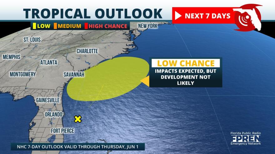 7-Day Tropical Weather Outlook