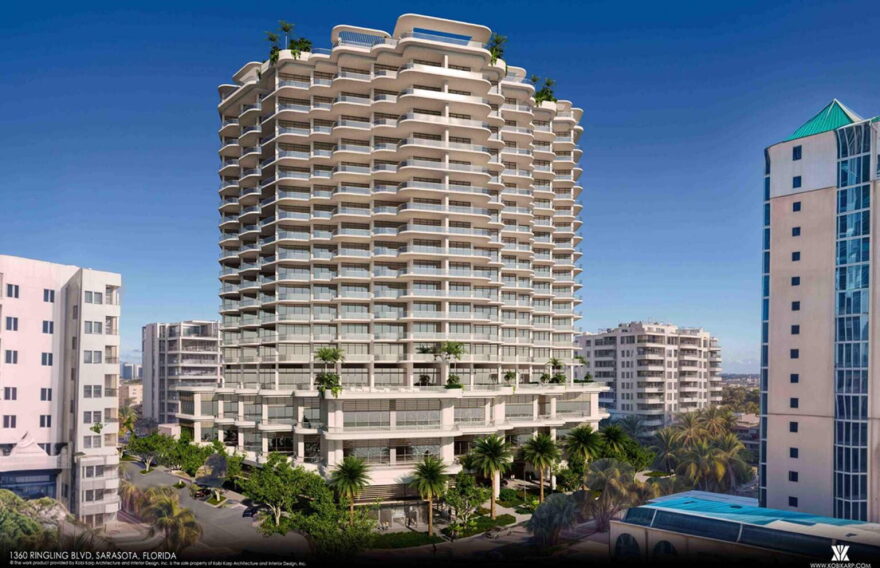 The Adagio has been proposed in downtown Sarasota as a Live Local project.