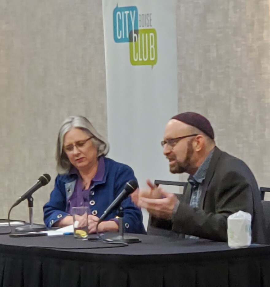 Marcia Franklin & Rabbi Dan Fink discuss Judaism in Idaho