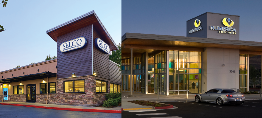 Credit union offices. 