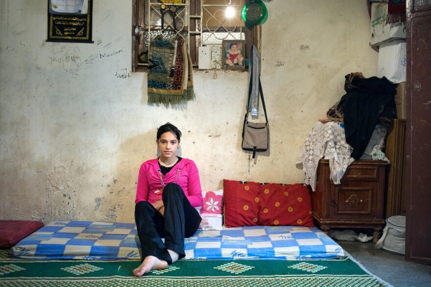 Mariam, Bourj al Shamali Palestinian Refugee Camp, Tyre Lebanon, 2009