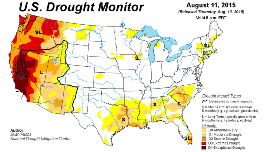 US Drought Monitor Reveals Latest High Plains Drought Conditions | HPPR