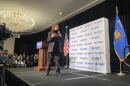 Former Vice President Kamala Harris campaigns for Democratic gubernatorial candidate David Crowley in Milwaukee on Oct. 26, 2026.