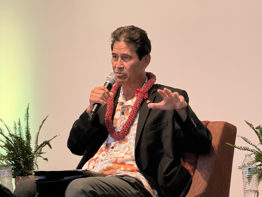 Kaulana Park is the former director of the state Department of Hawaiian Homelands and is vying for the CEO position on the Office of Hawaiian Affairs.
