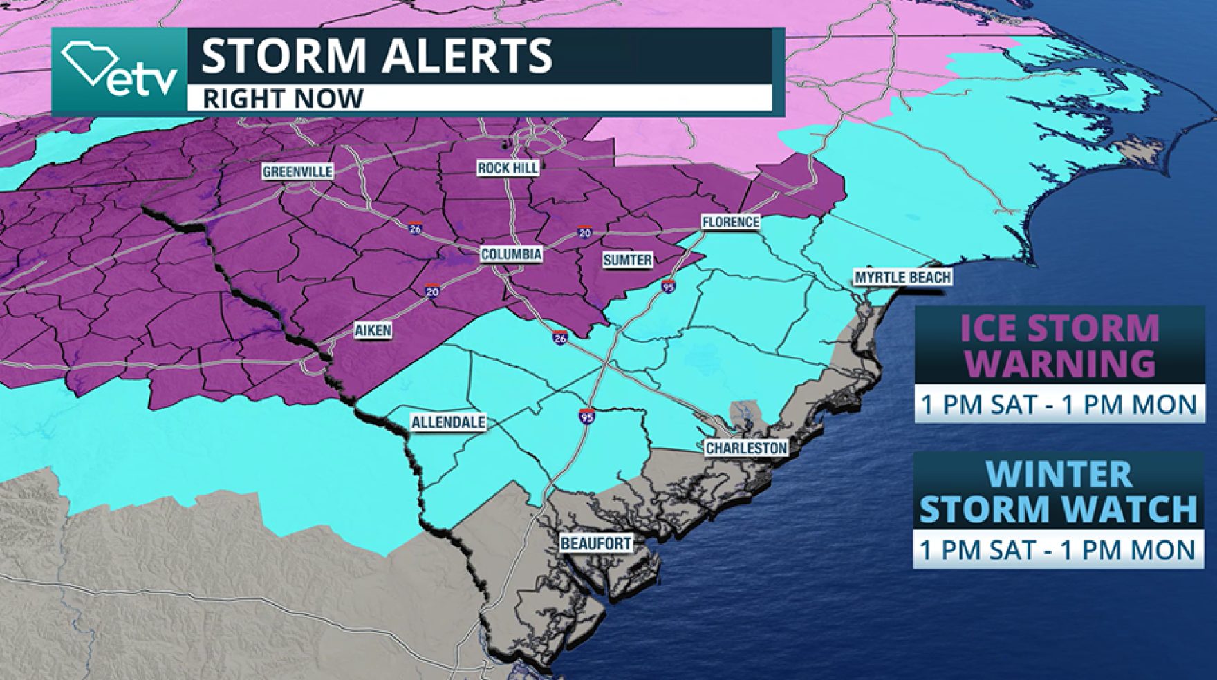 Weather blog: Winter storm updates for South Carolina | South Carolina ...
