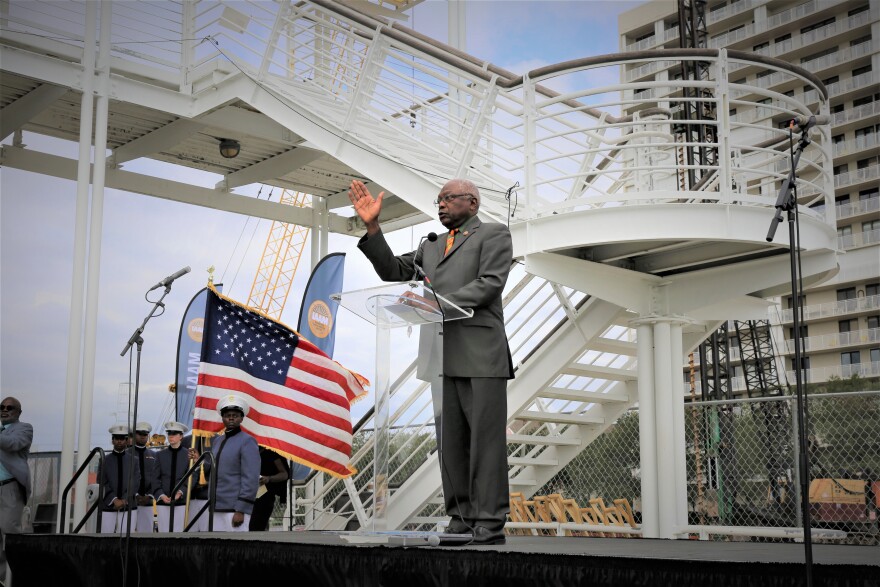 Congressman James Clyburn talks about his vision for the International African American Museum