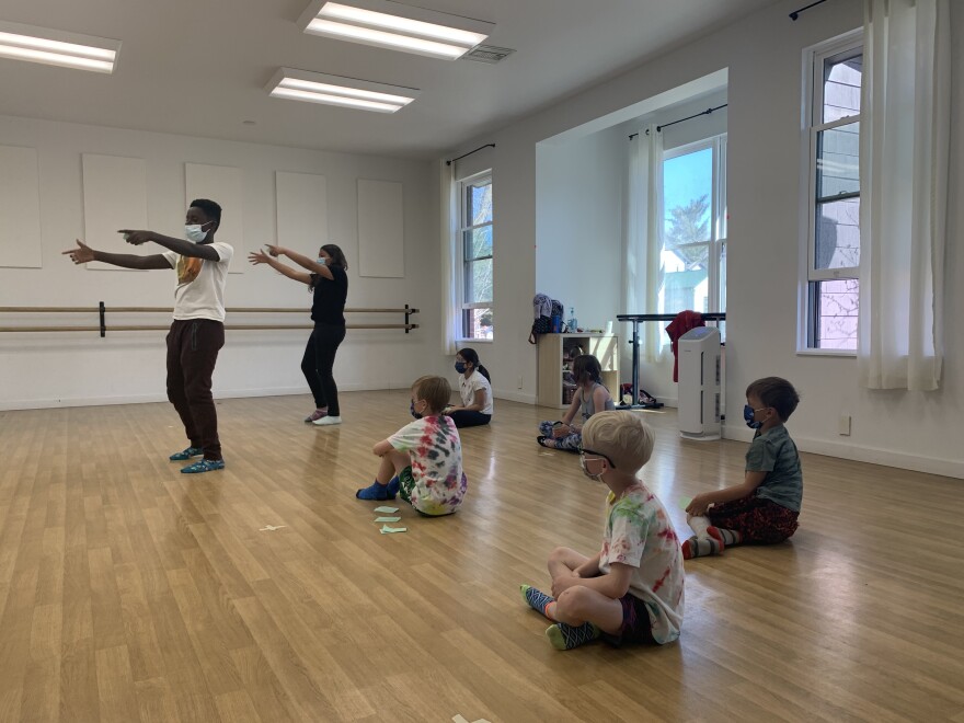 Sam Stableford is a hip-hop dancer from Carbondale. He spent the spring teaching a hip-hop class with Dance Initiative for elementary school kids at The Launchpad.