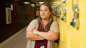 Rachel May, Stillwater Public Schools' substance abuse counselor, pauses for a photo on Aug. 11, 2026.