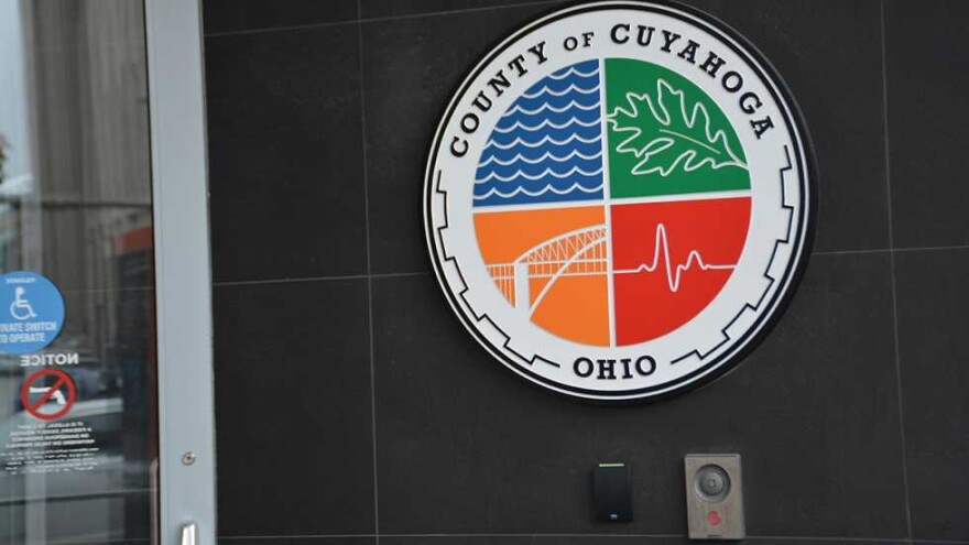 Cuyahoga County received $215 million from the federal government to handle COVID-19 expenses. [Nick Castele / ideastream]