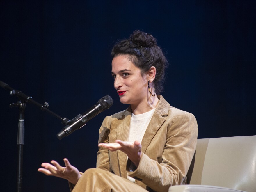 Jenny Slate spoke with Audie Cornish at the Lisner Auditorium in Washington, D.C.