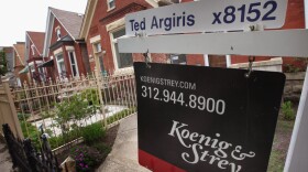 According to the Standard & Poor's Case-Shiller Home Price Index released Tuesday, home prices were down 3.4 percent this year as of October — around a 35 percent drop from their peak. 