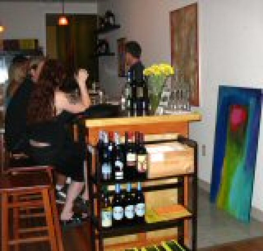Wine tasting at Bottega