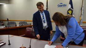 On July 9, 2024, Granite board President Nicole McDermott signed the new superintendent contract with Ben Horsley, which starts July 27.