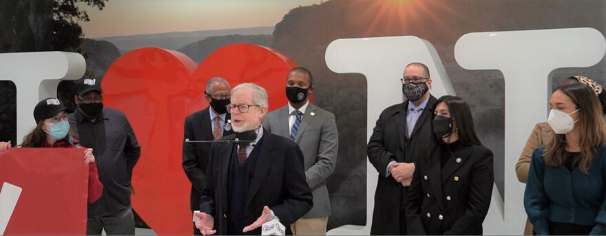 Democrats in the state Legislature joined progressive advocates on Thursday to unveil what they’re calling the “Justice Agenda."