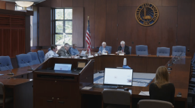 The Indiana-Illinois Boundary Adjustment Commission had their first meeting today at Indiana State University.