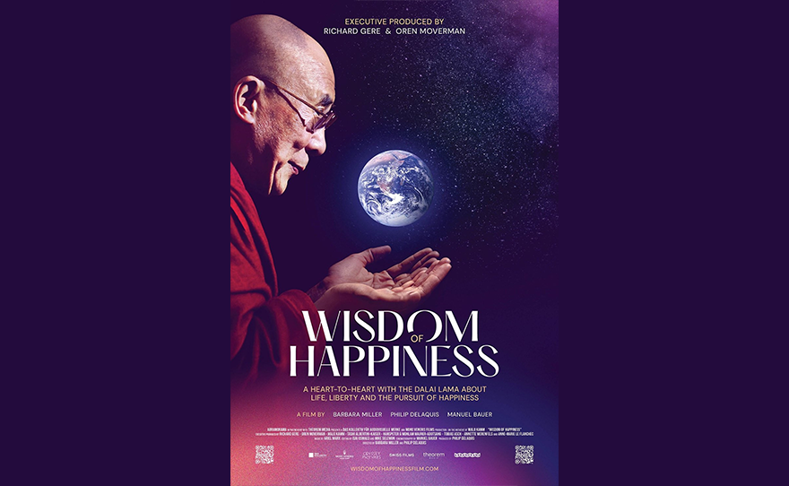 Film "Wisdom of Happiness" will screen at UMass Amherst on Sep. 9, 2026.