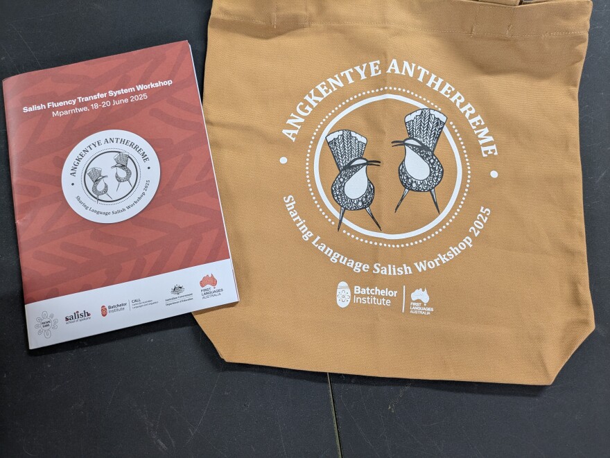 School Principal Christopher Parkin and five of his family members, all of whom are fluent n̓səl̓̓xčin̓-speakers, flew to Alice Springs, Australia, to train Aboriginal Australian and Torres Strait Islander groups in the Salish School's language revitalization techniques.