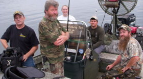 Setting out on the gator hunt.