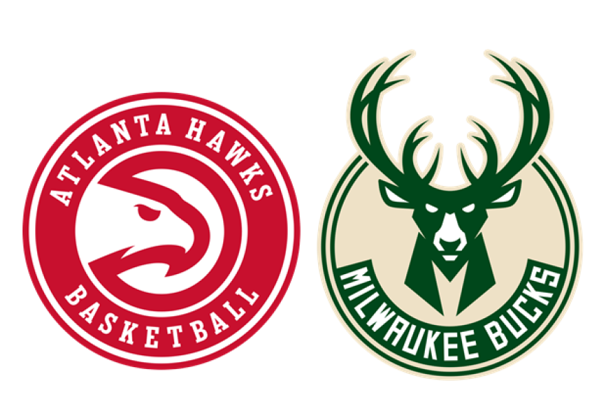 Hawks, Bucks logos