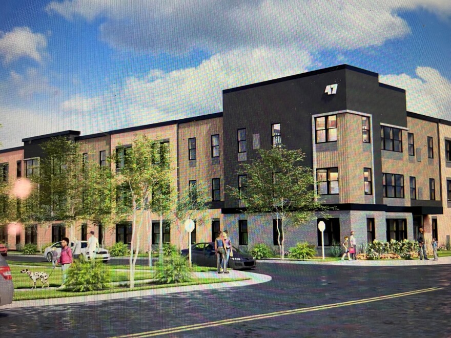 The $26 million Amherst Commons Apartments is set for the former Amherst Bowling Center on East Amherst Street in Buffalo.