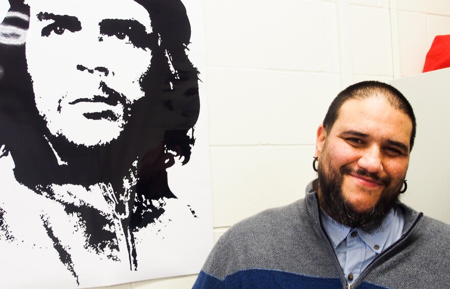 Norman Pacheco is a special education teacher at Holyoke STEM Academy. "We need more teachers of color. We need more administrators of color. We need kids of color to see that there is a future beyond the ends of their noses," he says.