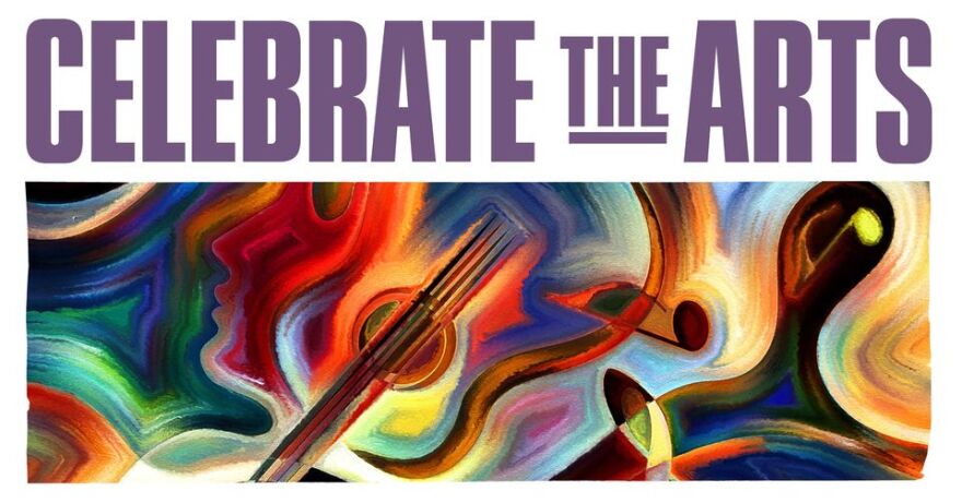 'Celebrate the Arts' banner for the 2024 event at the River Campus in Cape Girardeau.