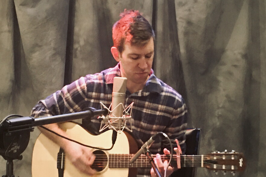 TJ Foster of the band E.R.I.E. at WEXT