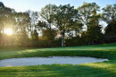 The Indiana Supreme Court is considering a dispute over Sandy Pines Golf Club’s driving range, where golf balls have repeatedly crossed onto a neighboring property.