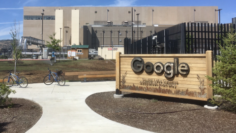 A Google Data Center in Oregon
