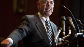 Rep. Henry Waxman, D-Calif., speaks Tuesday at a news conference calling for no reduction in the Medicare and Medicaid budgets, as part of the year-end budget talks on Capitol Hill in Washington. Waxman said he does not support means testing for Medicare.