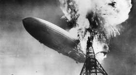 Footage of the 1937 Hindenburg disaster is stored behind paywalls. "A History Of The World According To Getty Images" makes it and other historical documents available to the public. (Sam Shere/Getty Images)