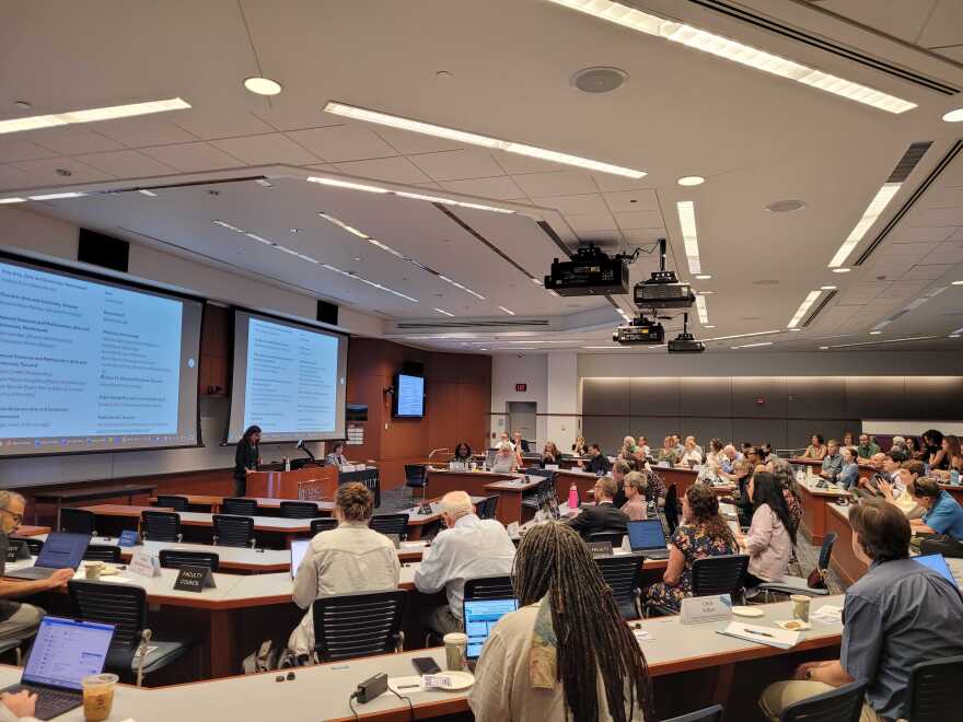 UNC-Chapel Hill faculty passed two resolutions raising concerns about the university's School of Civic Life and Leadership at their final faculty council meeting of the year.