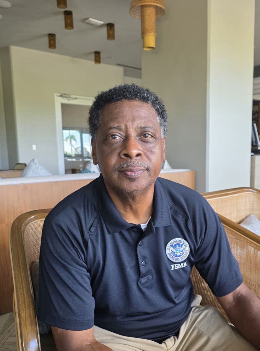 FEMA external affairs officer Victor Inge