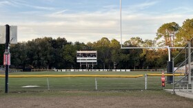 Citizens Field, located at the intersection of Northeast Eighth Avenue and Waldo Road, sits empty on Dec. 3, 2025.
