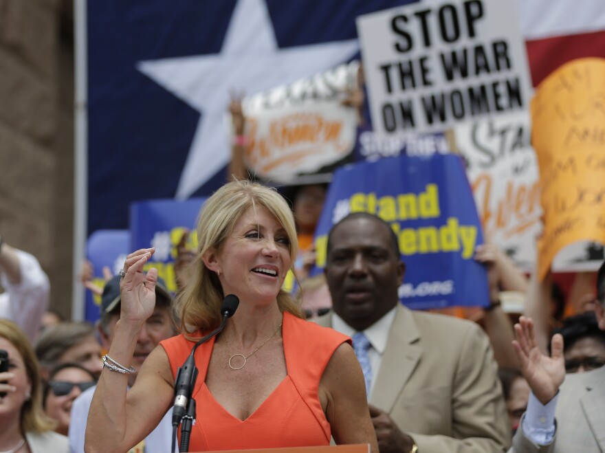 Texas state Sen. Wendy Davis filibustered for 11 hours against sweeping restrictions on abortion back in June, becoming a hero for abortion rights activists.