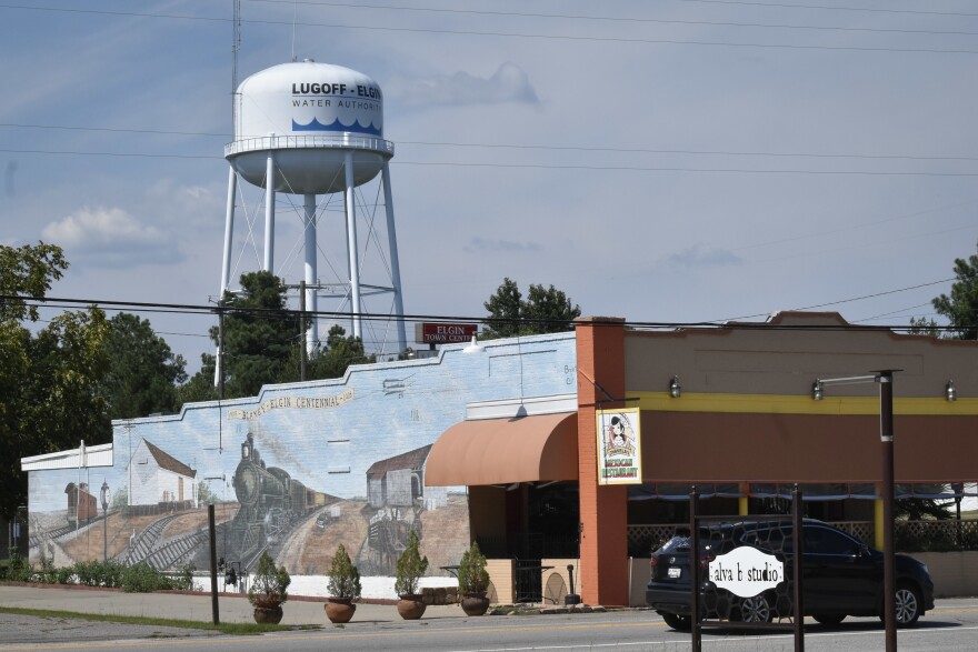 The series of earthquakes, considered minor by geologists, started in December in the South Carolina town of Elgin, whose downtown is shown here. No one knows what is causing them or how long they will continue.