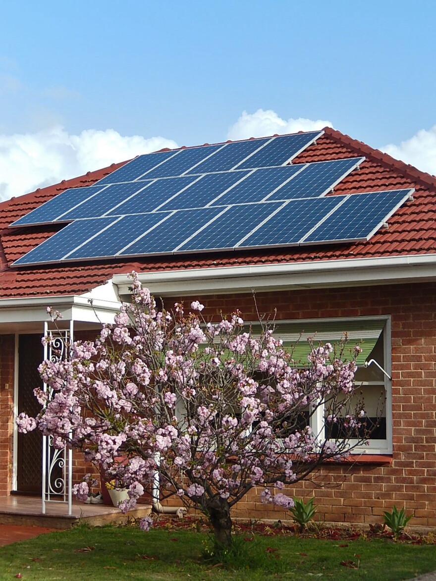 rooftop solar panels