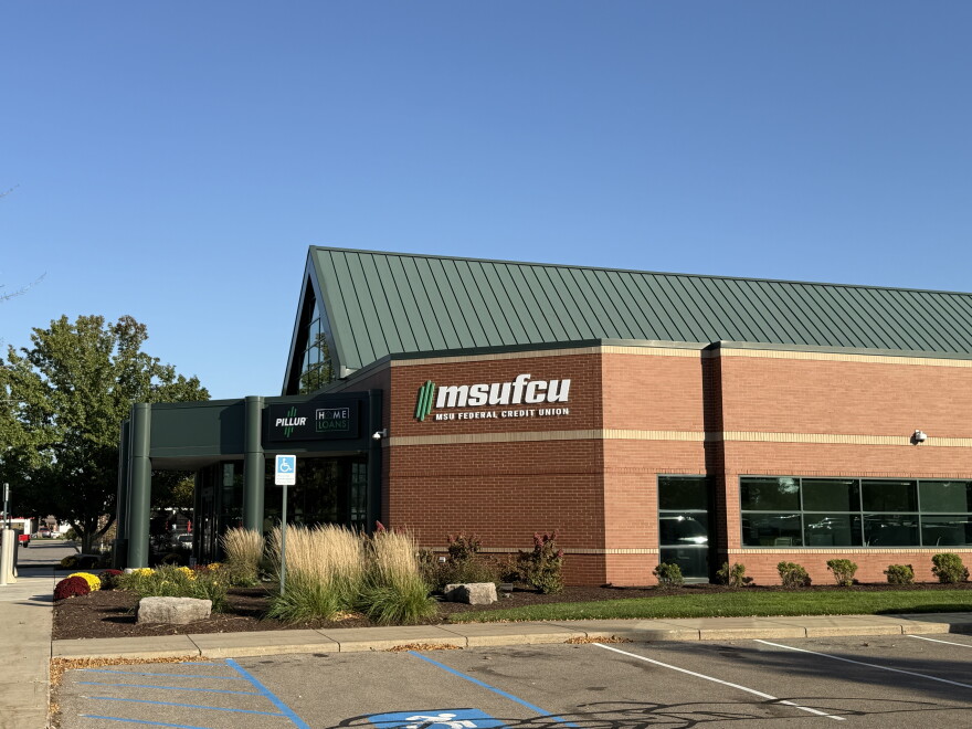 MSUFCU branch building.