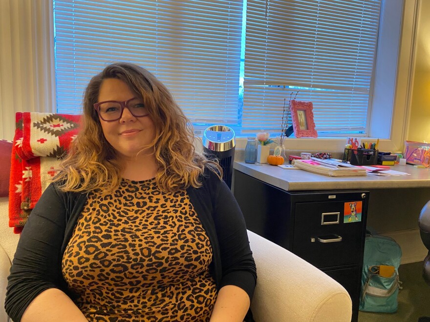 Jo Ann Ondusa runs a mental health program in Holyoke, Massachusetts.