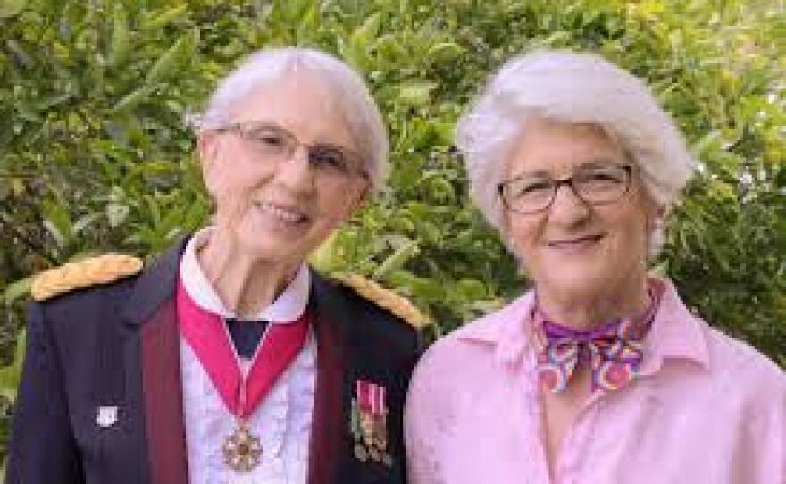 Col. Pat Thompson & Barbara Brass