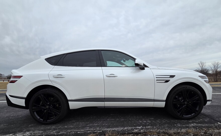 2026 Genesis GV80 Coupe 3.5T E-SH MHEV Prestige Black AWD right front