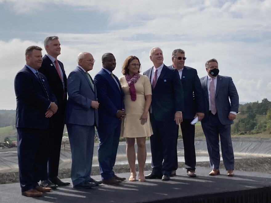 LG Brian Benjamin and other officials 