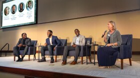 6/24/26 - (From left) Taylor Toynes (For Oak Cliff), Byron Sanders (Dallas ISD), Jason Green (CFT's Educate Texas) and Kerri Briggs, Ph.D. (CFT's Educate Texas)
