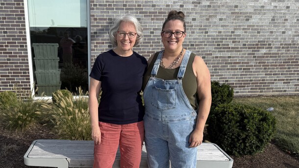 Michelle O’Connor (left) and Suzzy Nandrasy.