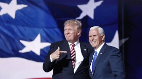 Donald Trump and running mate Mike Pence won the White House on late Tuesday, Nov. 8, 2016