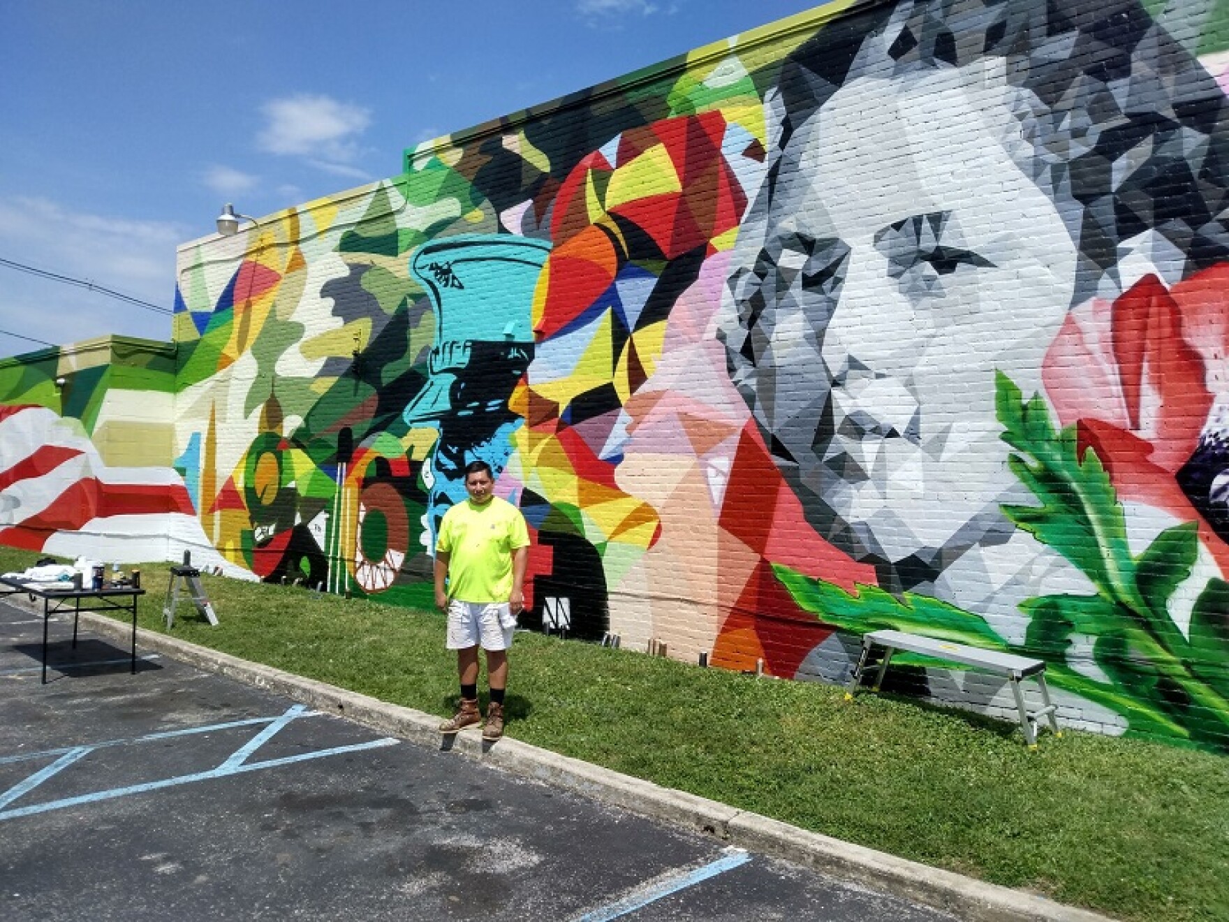 Frankfort VFW mural features lots of collaborators WEKU