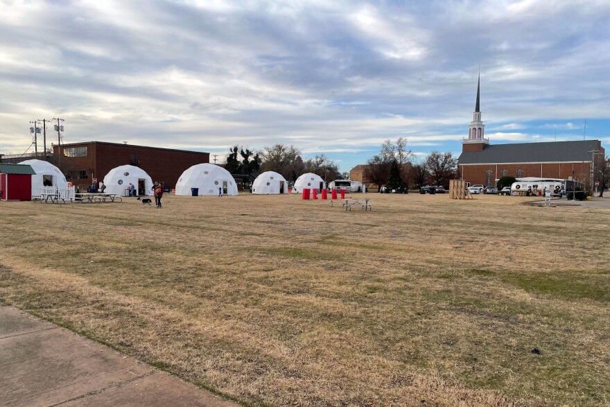 The City of Stillwater is currently holding Merry Main Street activities on Block 34. The area is largely bare, but plans are in place to turn it into a new park and amphitheater.